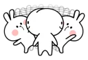 😲 emoji Spoiled Rabbit 4 [@Stikeram] [SeRaMo.iR] Telegram sticker 6 of 41