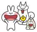 😃 emoji Spoiled Rabbit \Spring\ [@Stikeram] [SeRaMo.iR] Telegram sticker 11 of 41