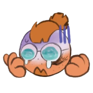😰 emoji Eli! Telegram sticker 16 of 61