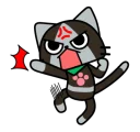 😠 emoji Felyne Monster Hunter Telegram sticker 17 of 40