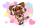 Sticker from Felyne Monster Hunter