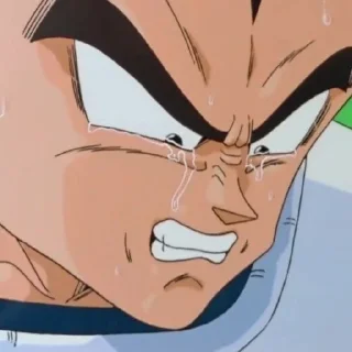 ➿ emoji ᳀ Vegeta ༐ @ot_anime Telegram sticker 3 of 40