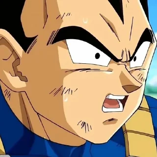 ➿ emoji ᳀ Vegeta ༐ @ot_anime Telegram sticker 9 of 40