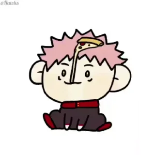 🍕 emoji ☠ Jujutsu Kaisen 3 (@TodorokiShouto) Telegram sticker 12 of 50