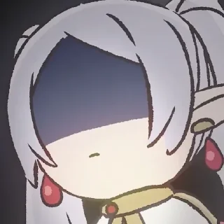 😐 emoji 葬送のフリーレン-Q @miziha Telegram sticker 20 of 28