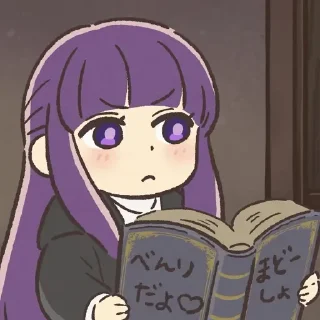 😕 emoji 葬送のフリーレン-Q @miziha Telegram sticker 8 of 28