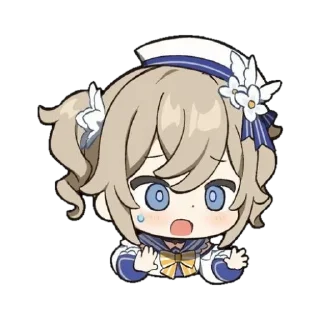 😨 emoji Genshin reacts @carlysticker Telegram sticker 13 of 54