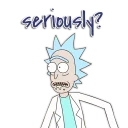 😳 emoji Rick And Morty Telegram sticker 8 of 63