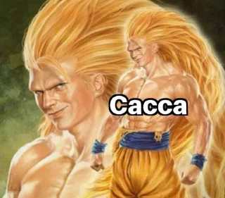 Sticker from Goku 3 chad real life