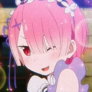 ☁️ emoji REM❤️RE ZERO • @sticbot Telegram sticker 8 of 63