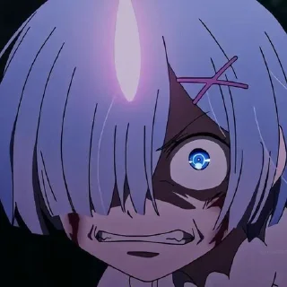 ☁️ emoji REM❤️RE ZERO • @sticbot Telegram sticker 5 of 63