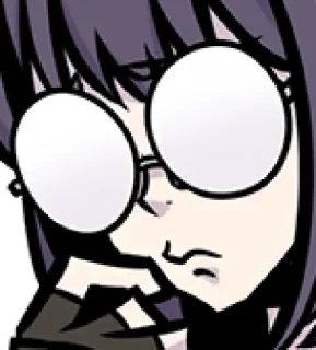 🤨 emoji Nagi Usui Telegram sticker 16 of 88