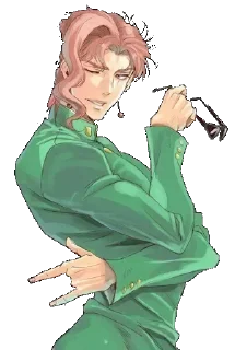 🍒 emoji Tenmei Kakyoin (Gray illusion) Telegram sticker 3 of 120