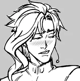 🍒 emoji Tenmei Kakyoin (Gray illusion) Telegram sticker 18 of 120