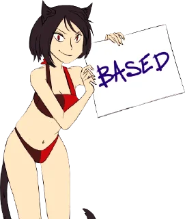 🙂 emoji /leftypol/ catgirls | @StickersOfAstora Telegram sticker 9 of 70