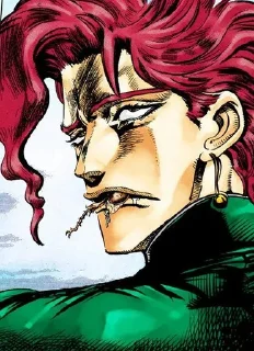🍒 emoji Tenmei Kakyoin (Gray illusion) Telegram sticker 2 of 120