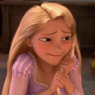 🎀 emoji Rapunzel @Disney_sticker Telegram sticker 16 of 103