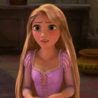 🎀 emoji Rapunzel @Disney_sticker Telegram sticker 17 of 103
