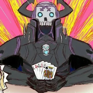 💀 emoji King Hassan by @hassanIsabah Telegram sticker 1 of 120
