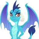 😕 emoji mlp ember Telegram sticker 18 of 19
