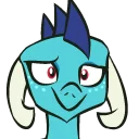 😅 emoji mlp ember Telegram sticker 10 of 19