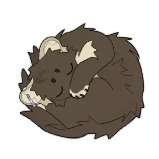 🛌 emoji Oops! All Tiko Telegram sticker 6 of 120