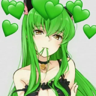 Sticker from C.C. @Lelouch_ViBritannia