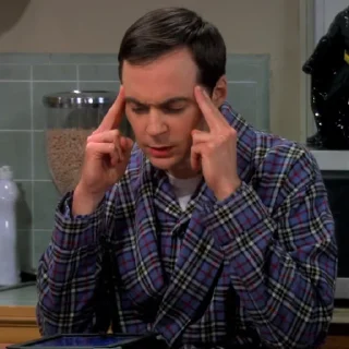 🤔 emoji The Big Bang Theory |@DL_Pack Telegram sticker 8 of 120