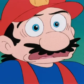 😱 emoji Nintendo Telegram sticker 24 of 109