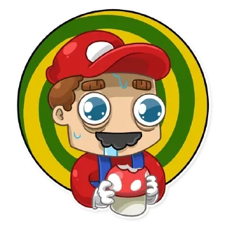 🤪 emoji Nintendo Telegram sticker 18 of 109