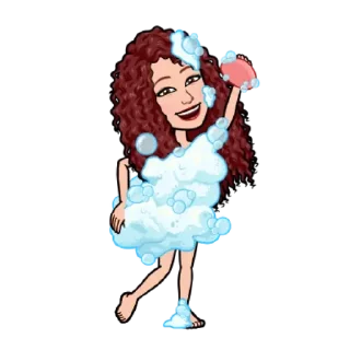 🚿 emoji Nadia Telegram sticker 5 of 76