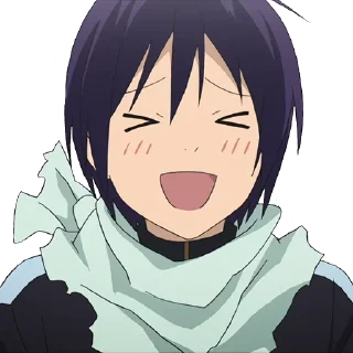 😆 emoji Noragami @mranimetv Telegram sticker 20 of 95