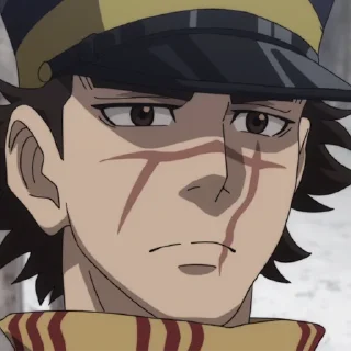 Sticker from Golden Kamuy [@TodorokiShouto]