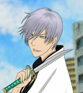 ✨ emoji ichimaru gin @otakochannle Telegram sticker 11 of 36