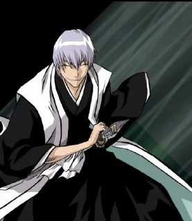 ✨ emoji ichimaru gin @otakochannle Telegram sticker 24 of 36