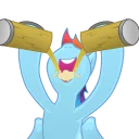 🍺 emoji Rainbow dash Telegram sticker 24 of 27