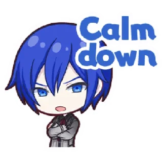 😠 emoji Project Sekai Kaito Telegram sticker 20 of 25