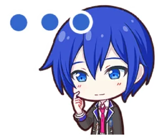 😶 emoji Project Sekai Kaito Telegram sticker 16 of 25