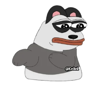 🐸 emoji Pepe _2🐸_ @anubis_tim Telegram sticker 20 of 44