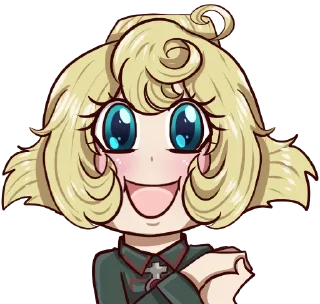 😄 emoji Youjo Senki Telegram sticker 14 of 60