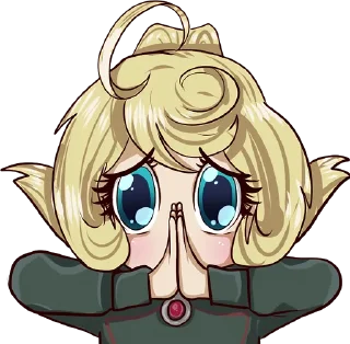 🥺 emoji Youjo Senki Telegram sticker 7 of 60