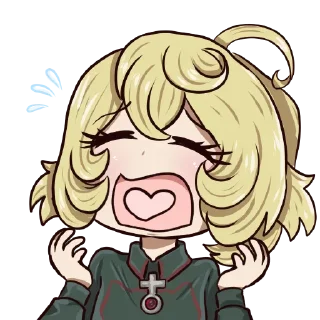 🥲 emoji Youjo Senki Telegram sticker 11 of 60