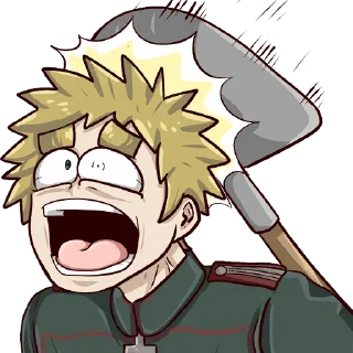 😰 emoji Youjo Senki Telegram sticker 19 of 60