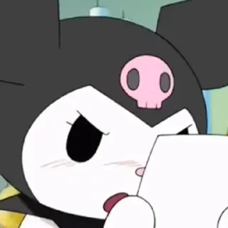 ❤ emoji Kuromi最强 @fljss Telegram sticker 20 of 107