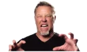 😁 emoji Metallica Telegram sticker 8 of 8