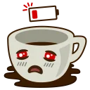 😴 emoji WhatsApp Cups Telegram sticker 17 of 25