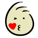 😘 emoji قونشو -اۆز Telegram sticker 16 of 73