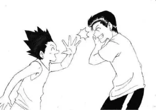 Sticker from Togashi pack