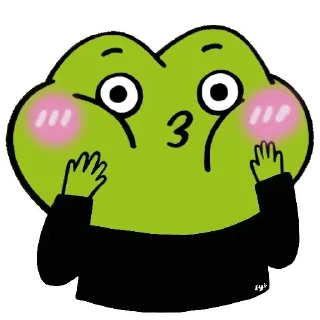 😚 emoji @axforyou  کانال اصلی استیکرای بامزه Telegram sticker 8 of 14