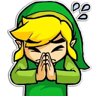 🙏 emoji Zelda Pack (@thehyrulefantasyita) Telegram sticker 6 of 94